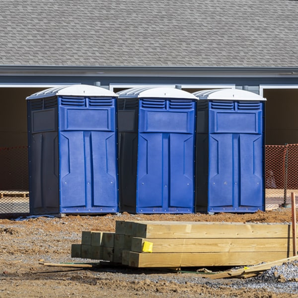 how can i report damages or issues with the porta potties during my rental period in Newtonville